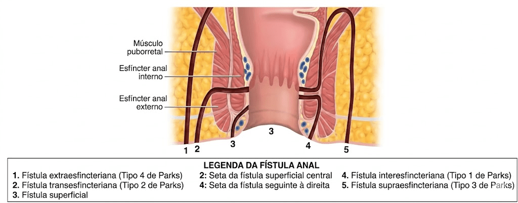 tipos de fistula